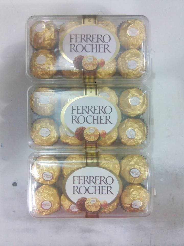 Ferrero Rocher T3_ T16_ T24_ T25_ T30